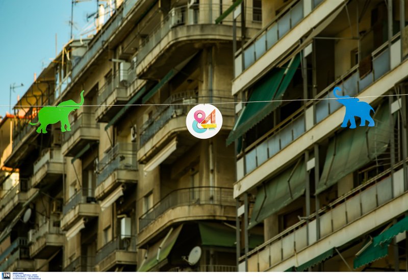 Ελεφαντάκια στους δρόμους της Θεσσαλονίκης ενόψει ΔΕΘ