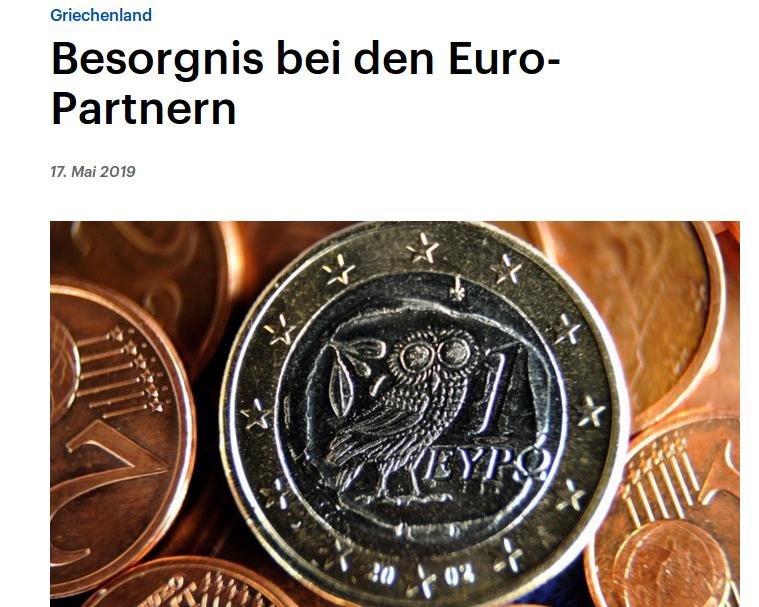 «Ανησυχία στους ευρωεταίρους» τιτλοφορεί το άρθρο στην ιστοσελίδα του το γερμανικό ραδιόφωνο Deutschlandfunk