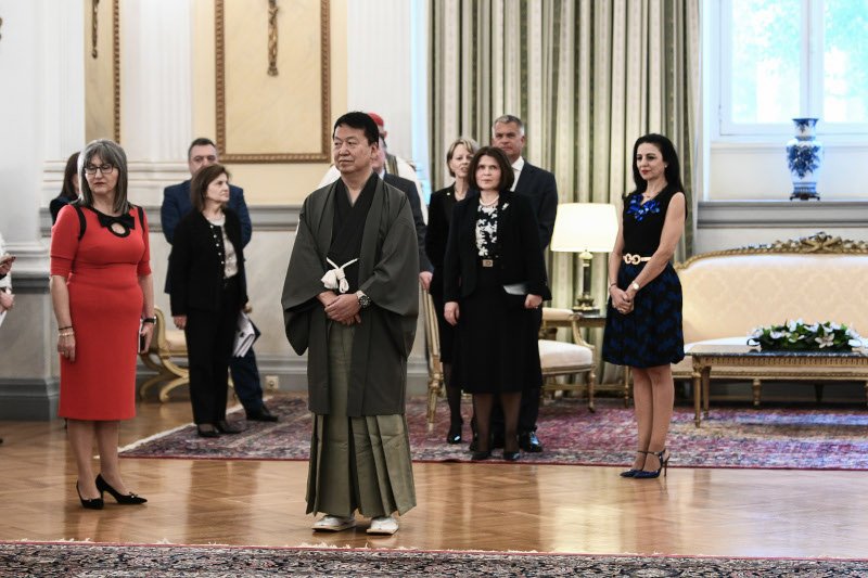 Δεξίωση του Προέδρου της Δημοκρατίας Προκόπη Παυλόπουλου προς τιμήν του Διπλωματικού Σώματος