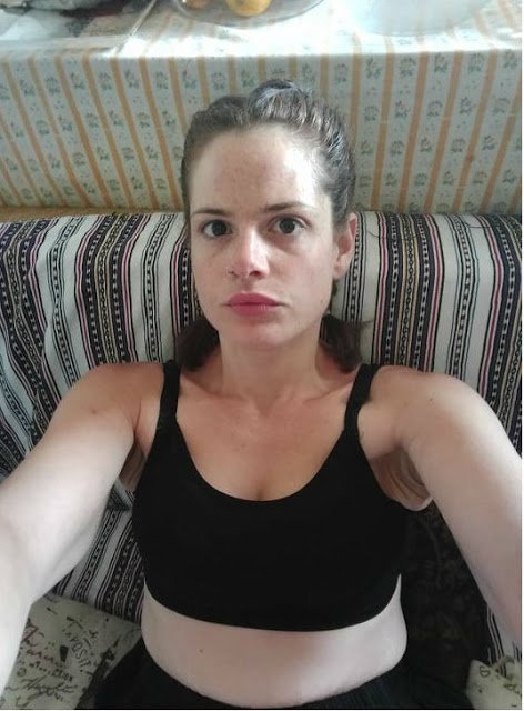 Η νεαρή δημοσιογράφος σήμερα έπειτα από προσπάθεια χρόνων να χάσει τα περιττά κιλά