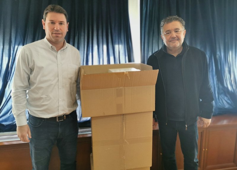 Ο Δήμαρχος Ζωγράφου Βασίλης Θώδας