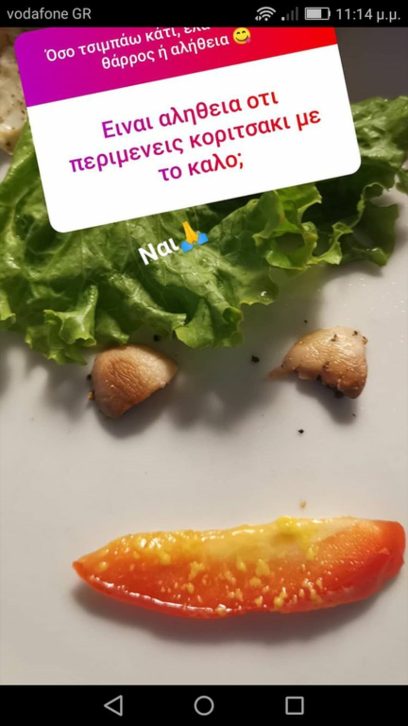 Story της Δούκισσας Νομικού που επιβεβαιώνει ότι περιμένει κορίτσι