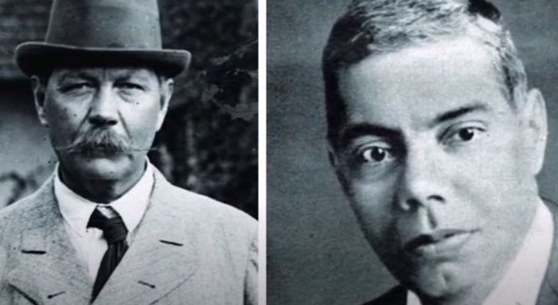 Ο Σερ Άρθουρ Κόναν Ντόιλ και ο Τζορτζ Εντάλτζι