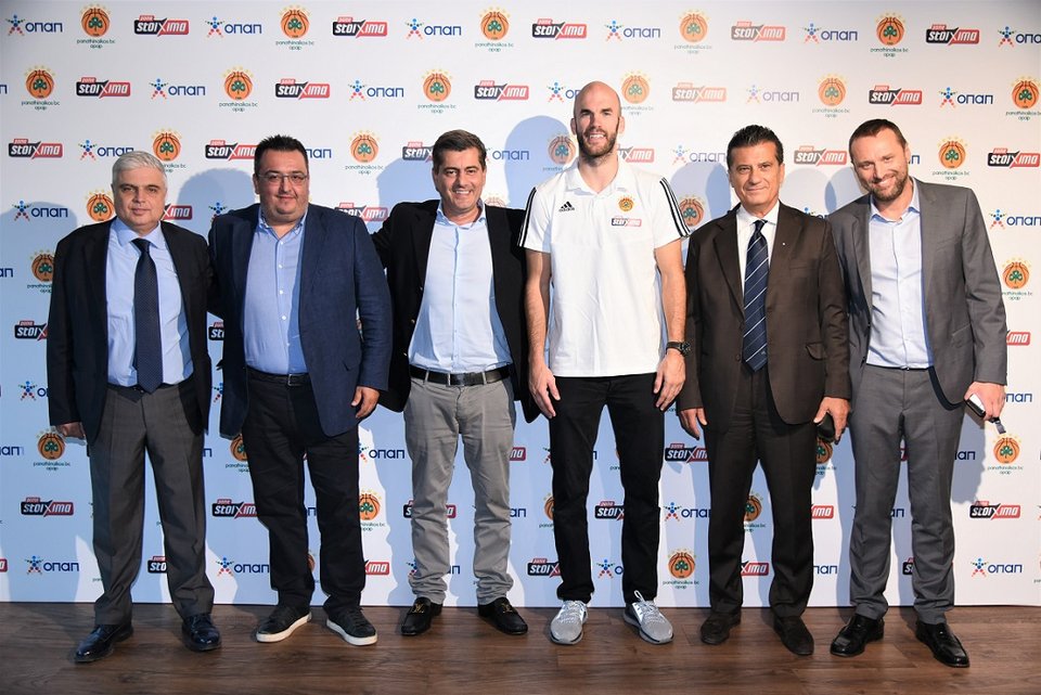 Μάνος Παπαδόπουλος– Πρόεδρος και Διευθύνων Σύμβουλος ΚΑΕ Παναθηναϊκός ΟΠΑΠ, Παναγιώτης Τριαντόπουλος – Αντιπρόεδρος και Διευθύνων Σύμβουλος DPG Group of Companies, Οδυσσέας Χριστοφόρου - Αναπληρωτής Διευθύνων Σύμβουλος ΟΠΑΠ, Νικ Καλάθης – Αρχηγός ΚΑΕ Παναθηναϊκός ΟΠΑΠ, Βασίλης Παρθενόπουλος - Γενικός Διευθυντής ΚΑΕ Παναθηναϊκός ΟΠΑΠ, Γιάννης Ρόκας – Διευθυντής Marketing Επικοινωνίας ΟΠΑΠ