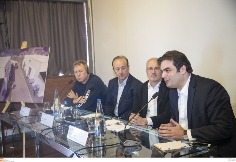 Ο Κυριάκος Πιερρακάκης μίλησε για τα κινηματογραφικά στούντιο που θα δημιουργηθούν στη Θεσσαλονίκη / Φωτογραφία: ΑΠΕ-ΜΠΕ