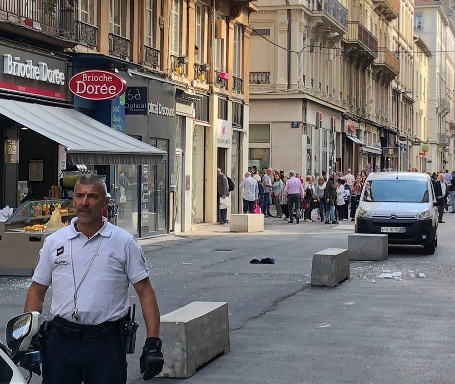 Η έκρηξη έγινε σε πεζόδρομο στο κέντρο της Λιόν στη Γαλλία