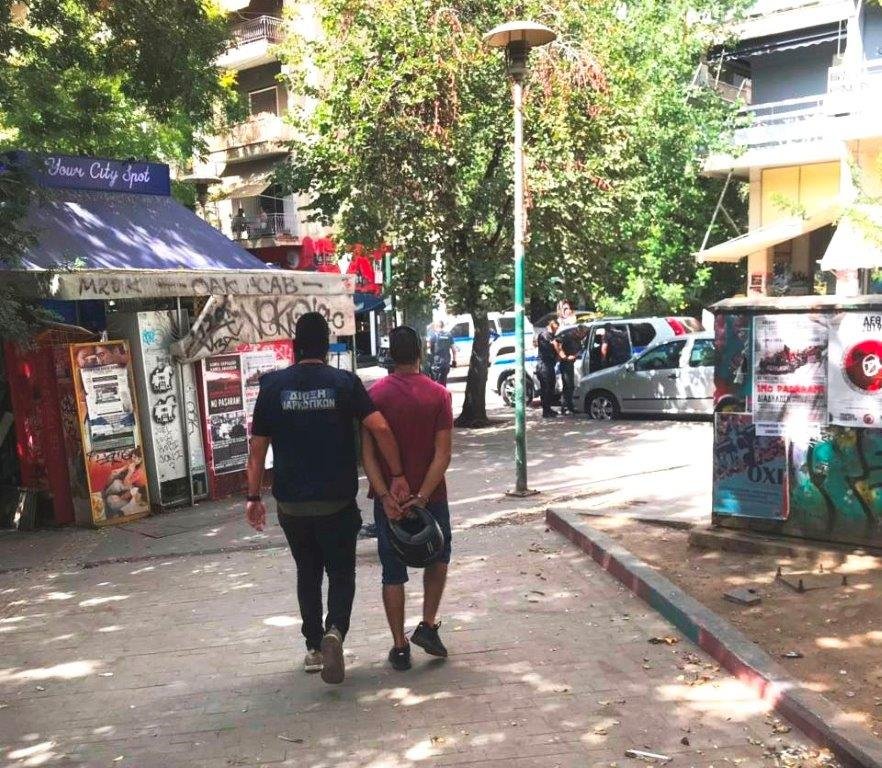 επιχείρηση εξάρχεια σύλληψη