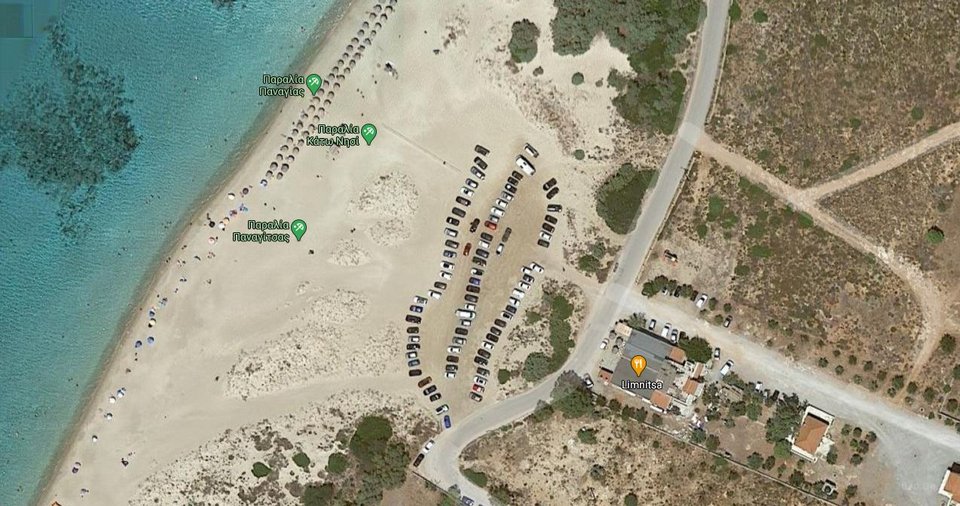 Αυτός είναι ο χώρος πάρκινγκ όπου πραγματοποιήθηκε το επίμαχο γύρισμα με την Βίκυ Καγιά για το GNTM 3