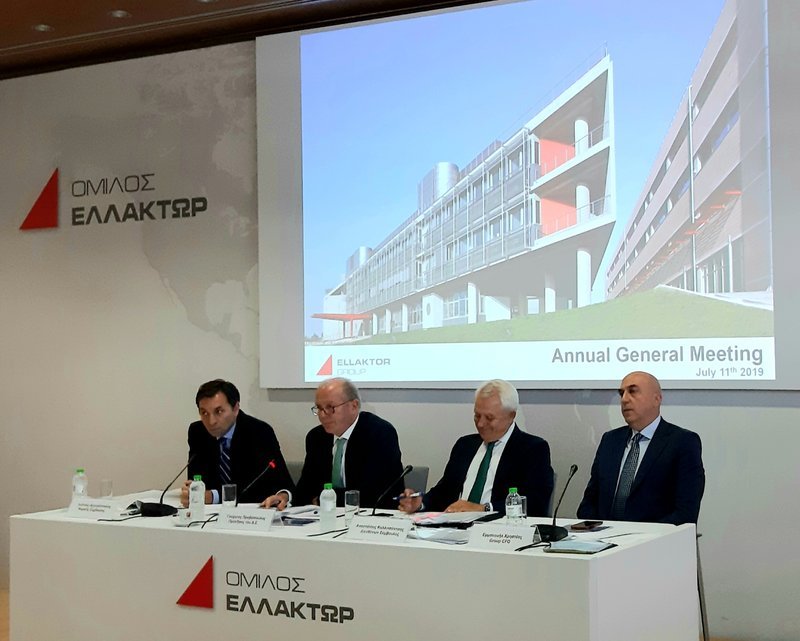 Η διοίκηση της ΕΛΛΑΚΤΩΡ στην Γενική Συνέλευση της εταιρείας
