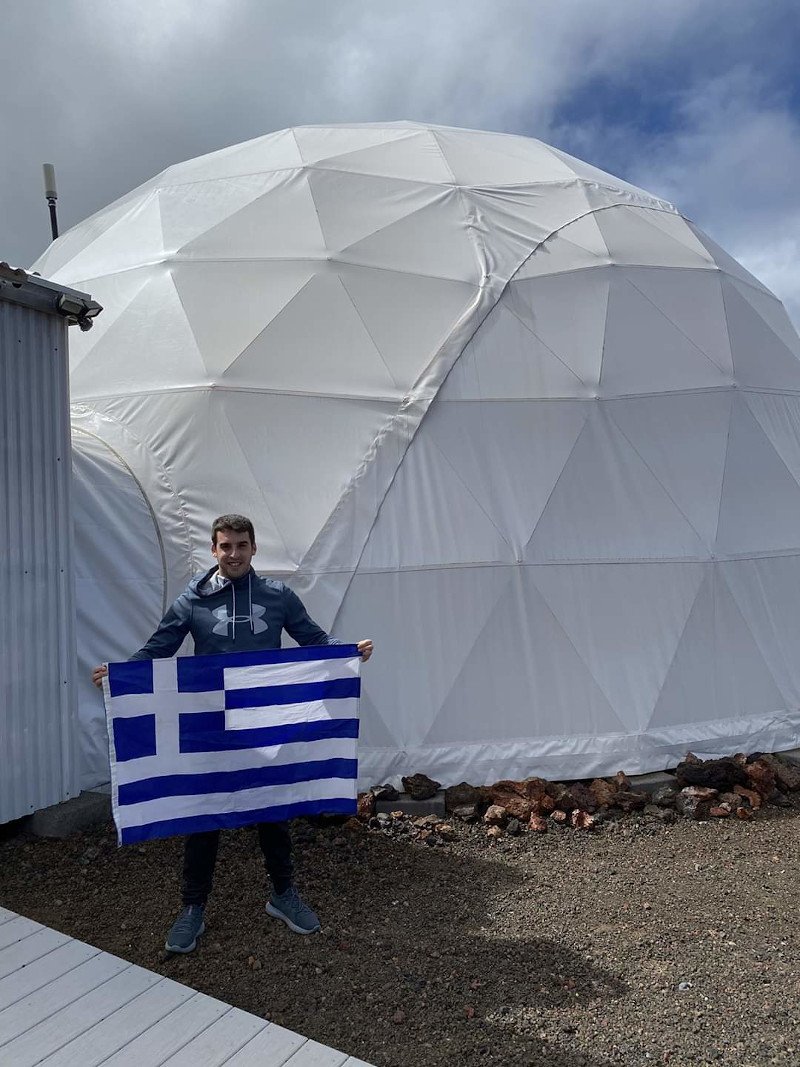 O Ελληνας εκπαιδευόμενος αστροναύτης