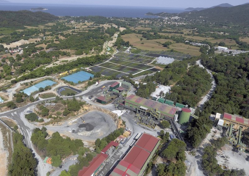 Οι εγκαταστάσεις της Ελληνικός Χρυσός στην Ολυμπιάδα
