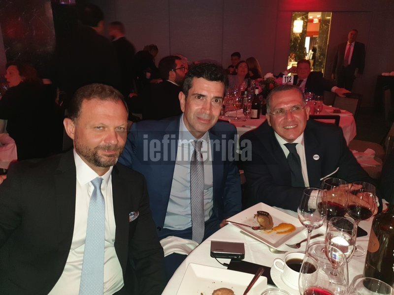 Ο επικεφαλής της ΟΝΕΧ Πάνος Ξενοκώστας με τον Γιώργο Παπαγιαννόπουλο και τον Γιάννη Χορόζογλου