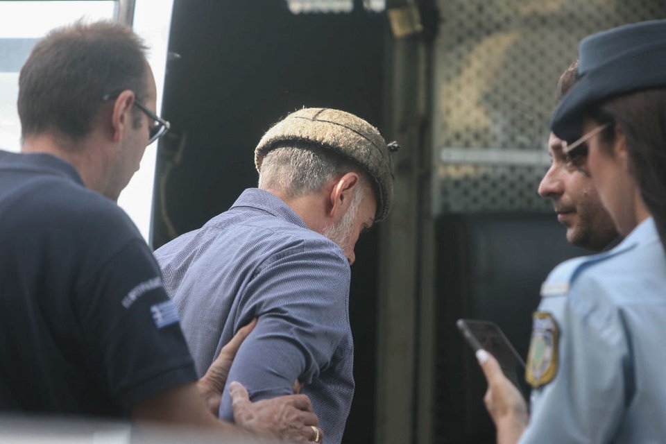 Ο Επαμεινώνδας Κορκονέας στη δίκη για τη δολοφονία του Αλέξανδρου Γρηγορόπουλου στη Λαμία