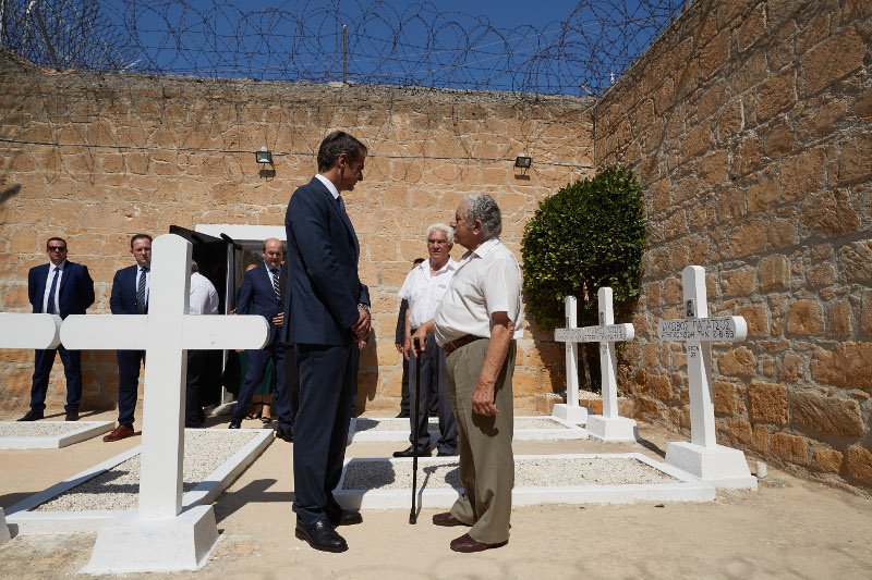 Ο πρωθυπουργός, Κυριάκος Μητσοτάκης στην Κύπρο