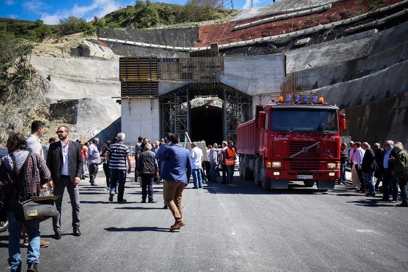 Το οδικό έργο που επισκέφτηκε ο Αλέξης Τσίπρας