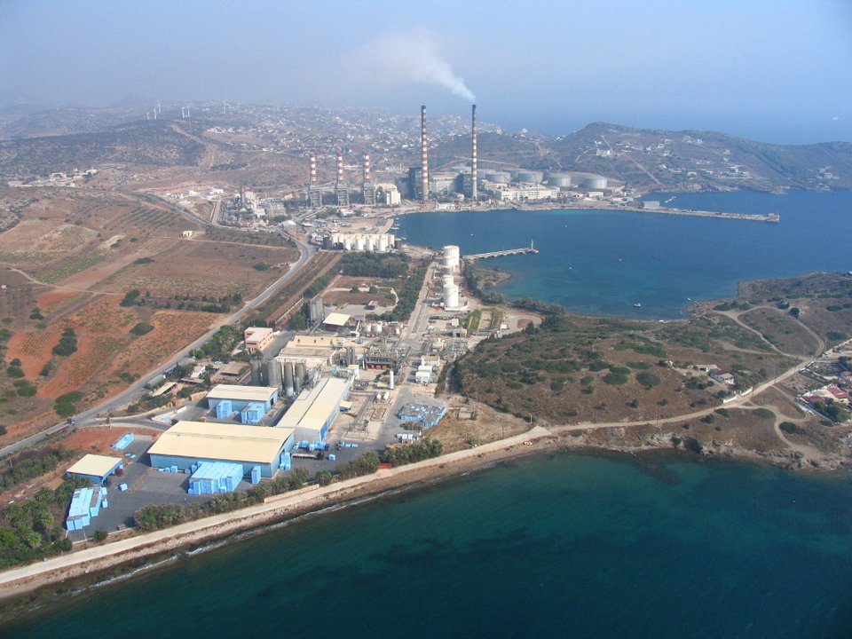 Εργοστάσιο Ravago Lavrion (πρώην εργοστάσιο Dow) στο Λαύριο