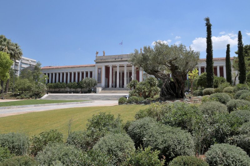 Ο νέος κήπος του Εθνικού Αρχαιολογικού Μουσείου