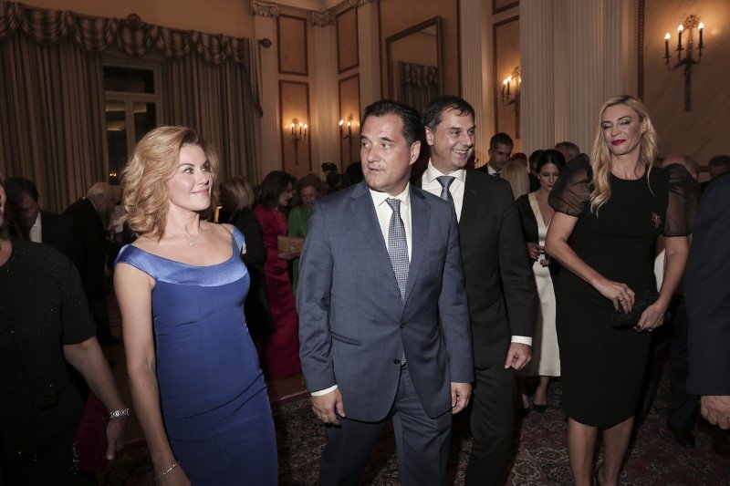 To ζεύγος Γεργιάδη με το ζεύγος Θεοχάρη