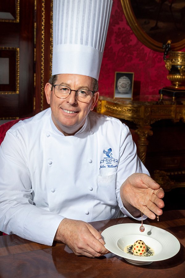 Ο executive chef του ξενοδοχείου, Τζον Ουίλιαμς.