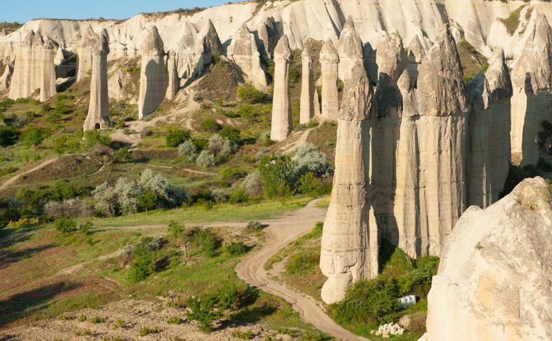 Εντυπωσιακό το τοπίο στην Καππαδοκία