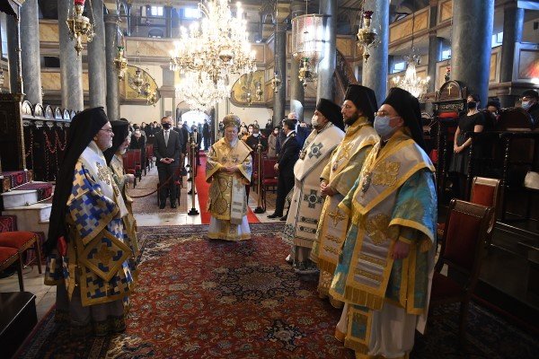 Με μεγαλοπρέπεια ο εορτασμός των Θεοφανίων στο Φανάρι / Φωτογραφία: Νίκος Μαγγίνας/Οικουμενικό Πατριαρχείο