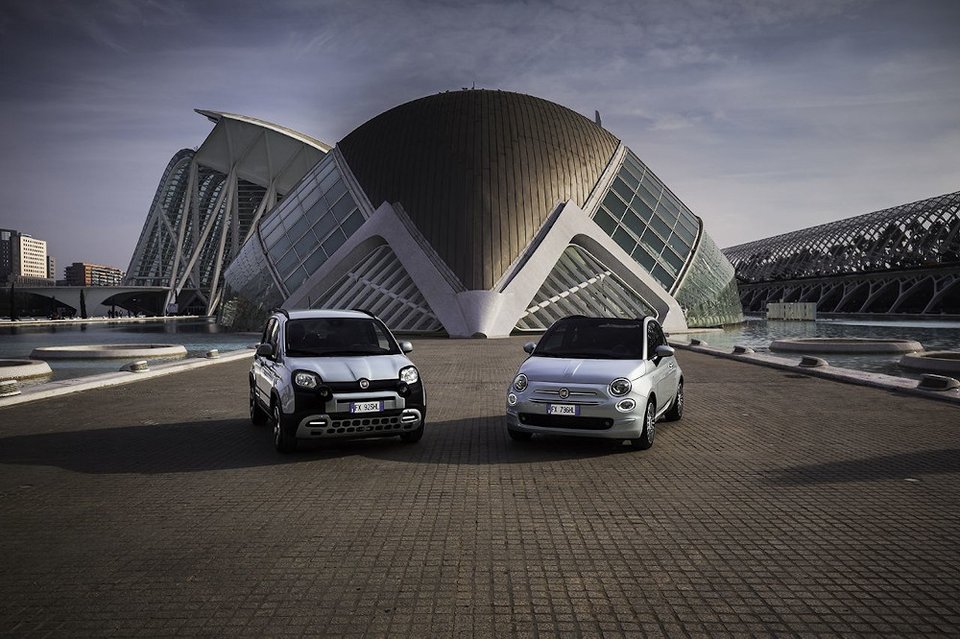 Με ήπια υβριδική τεχνολογία τα Fiat 500 & Panda