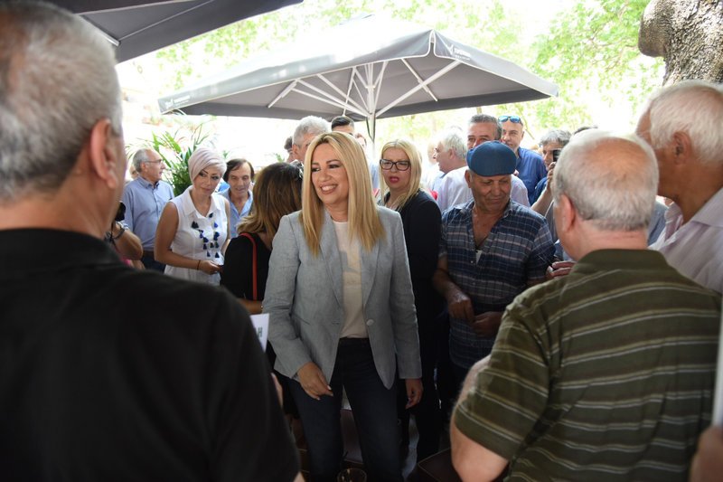 «Το Κίνημα Αλλαγής μπορεί να είναι το ισχυρό αντίβαρο και στην συντήρηση και στον λαϊκισμό», δήλωσε η Φώφη Γεννηματά.