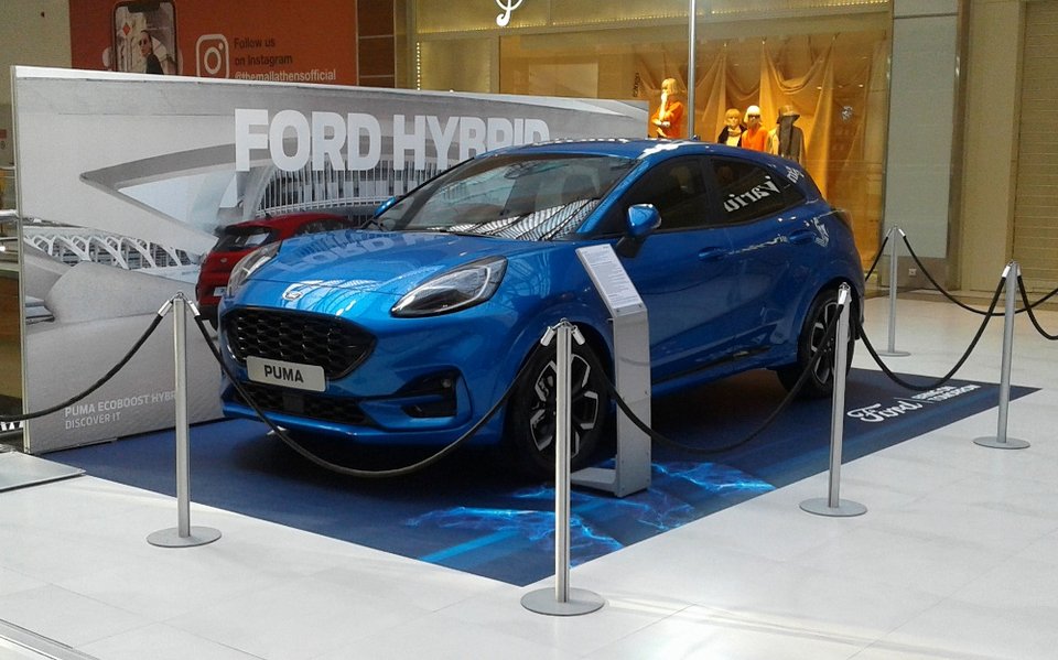 To νέο Ford Puma στο «The Mall Athens»