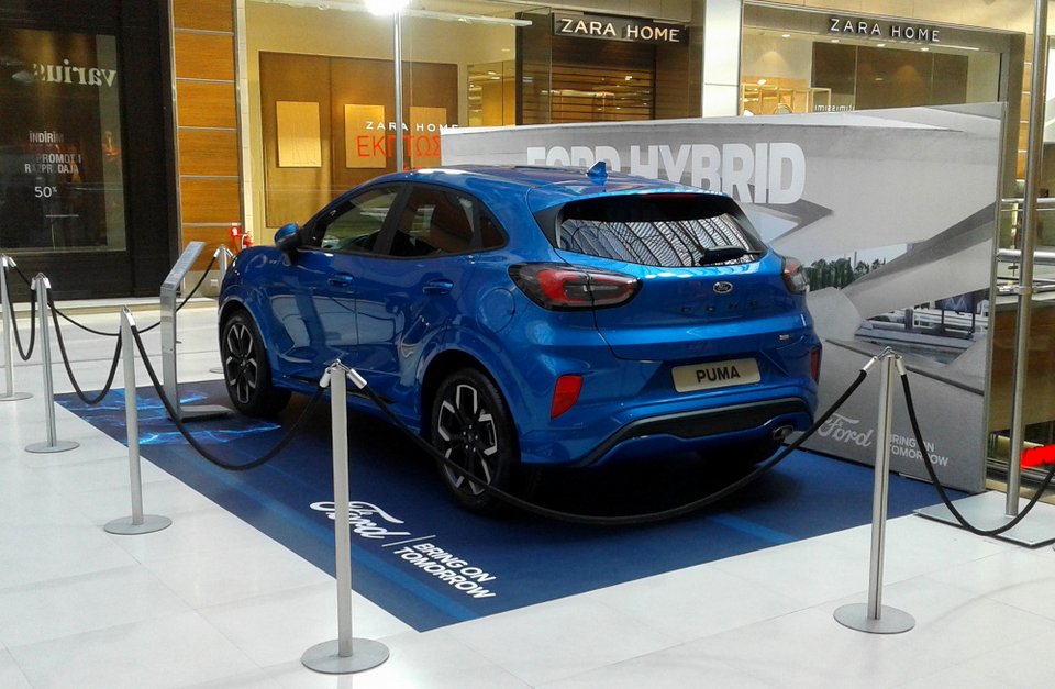 To νέο Ford Puma στο «The Mall Athens»