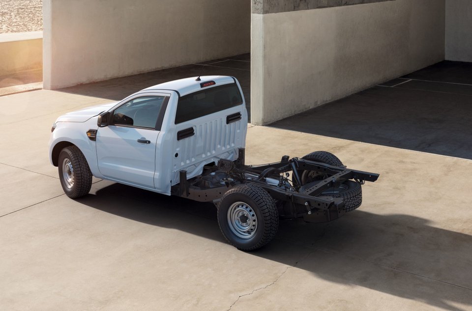 Νέα έκδοση Chassis Cab για το Ford Ranger