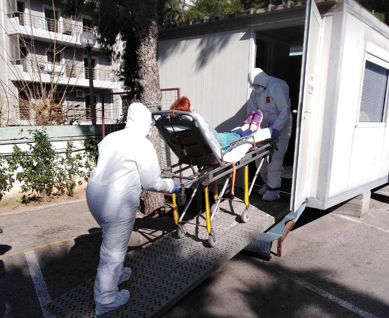 Ασκήσεις προσομοίωσης και ετοιμότητας από το ΕΚΑΒ, για την αντιμετώπιση ύποπτου παιδιατρικού περιστατικού (με τη συνοδεία ενήλικα) Κορωνοϊού Covid-19, στο Νοσοκομείο Παίδων «Η Αγία Σοφία» & στο Γενικό Νοσοκομείο Παίδων Αθηνών «Παναγιώτη & Αγλαΐας Κυριακού»
