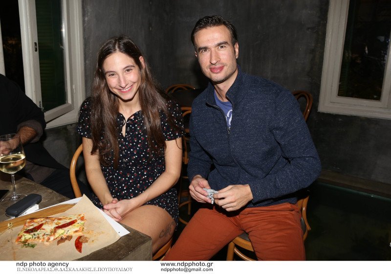 Η Φωτεινή Αθερίδου μαζί με τον σύτρνοφό της, Κωνσταντίνο Μαγκλάρα / Φωτογραφία: NDP