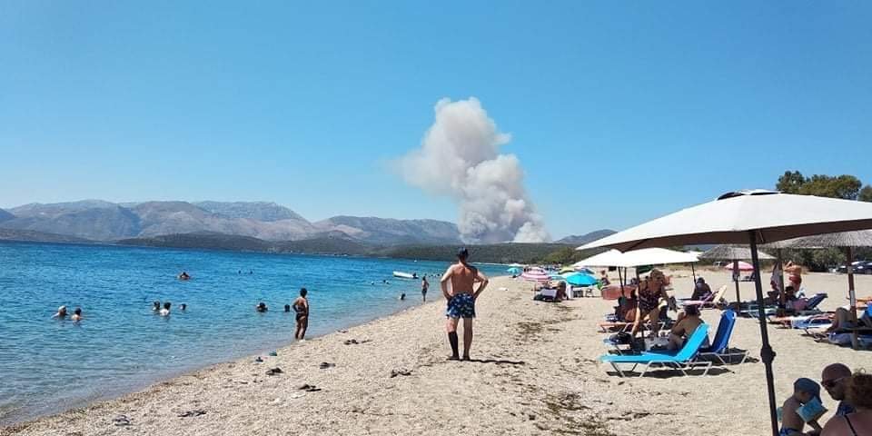 Φωτιά στο Γύθειο