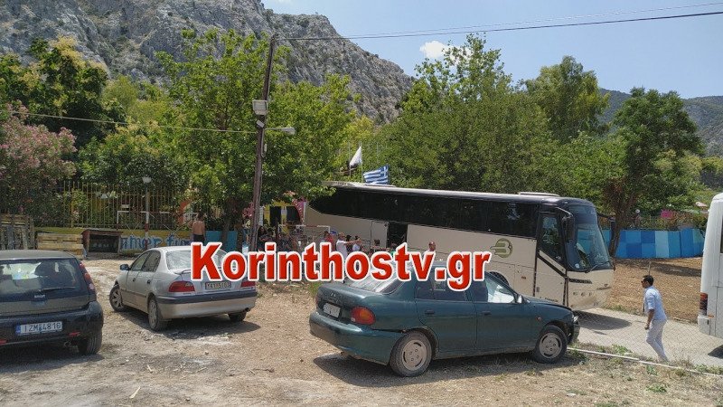 φωτιά στις Κεχριές Κορίνθου