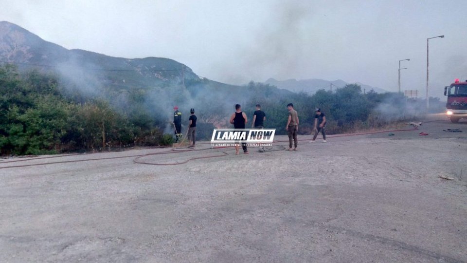 Πρόσφυγες φωτιά