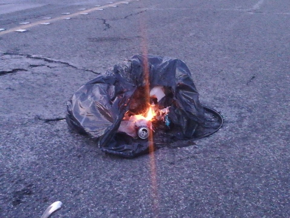 Μικρή εστία φωτιάς