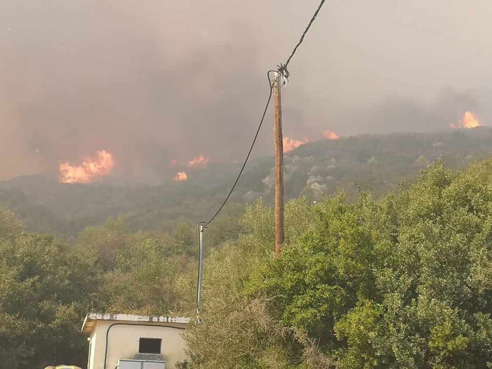 Φωτιά στην Ζάκυνθο