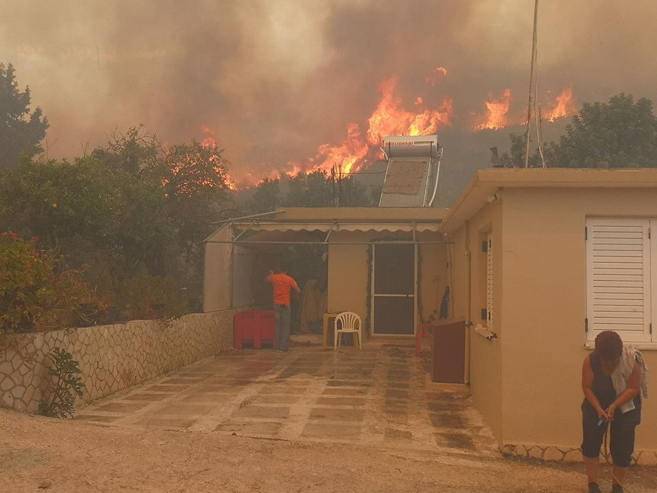 Φωτιά στη Ζάκυνθο