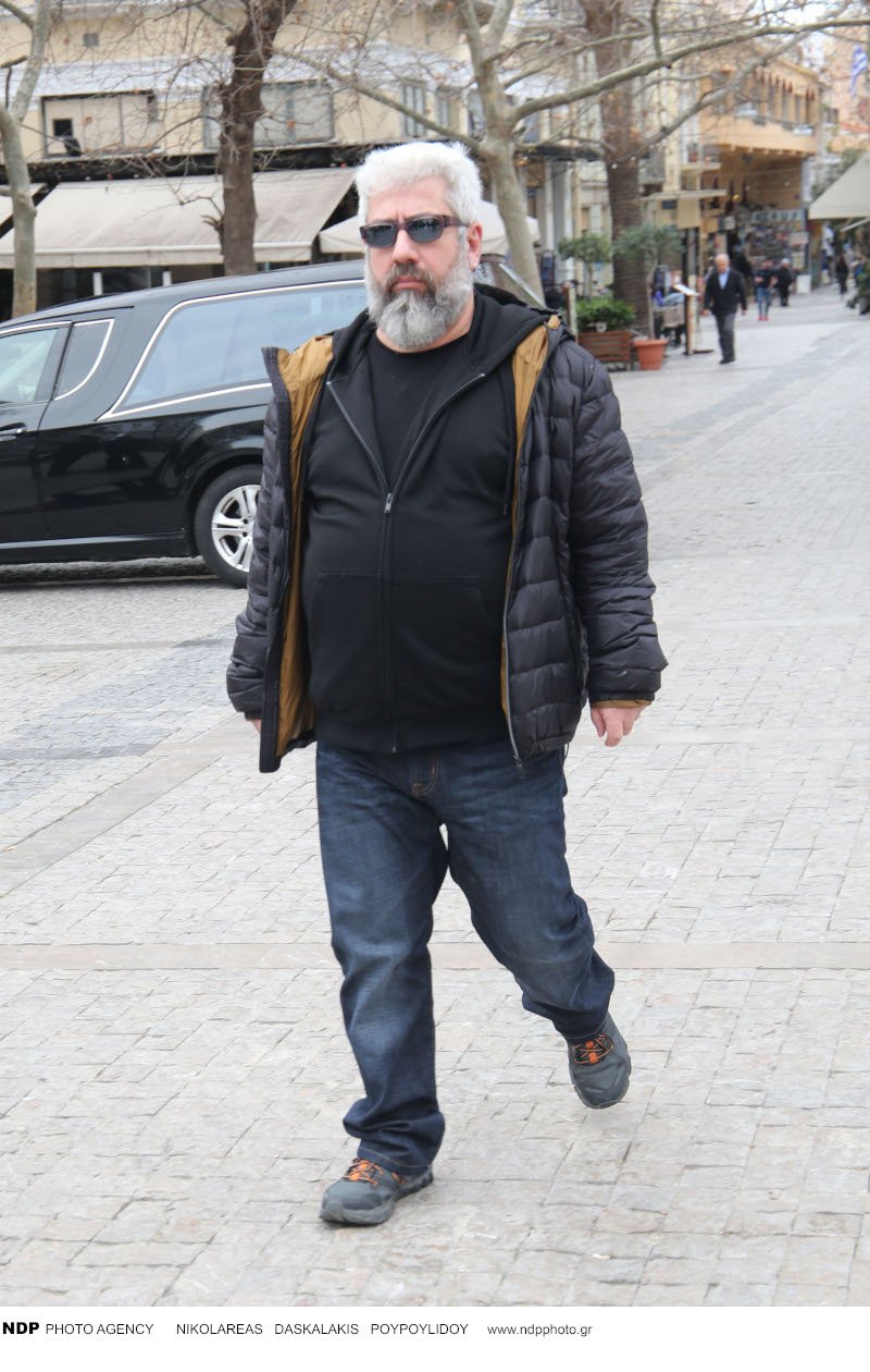 Ο ηθοποιός Δημήτρης Φραγκιόγλου.