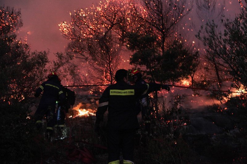 Αμεση ήταν η κινητοποίηση της Πυροσβεστικής