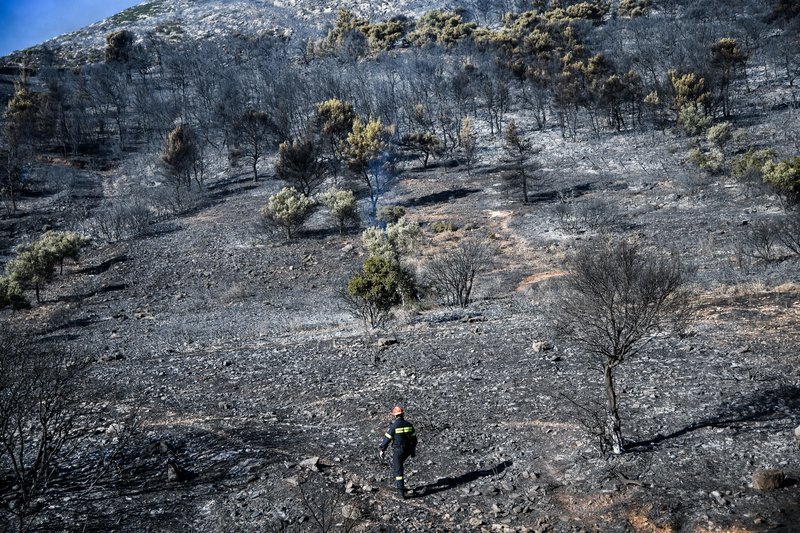 Η φωτιά μπορεί να περιορίστηκε, αλλά έκανε ζημιά
