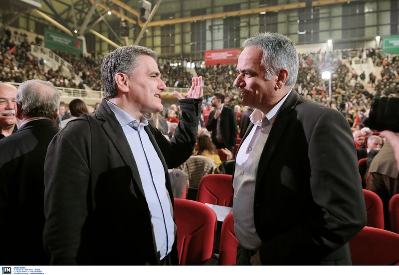 Ευκλείδης Τσακαλώτος και Πάνος Σκουρλέτης