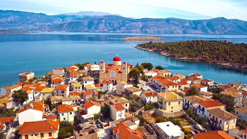 Το Γαλαξίδι από ψηλά