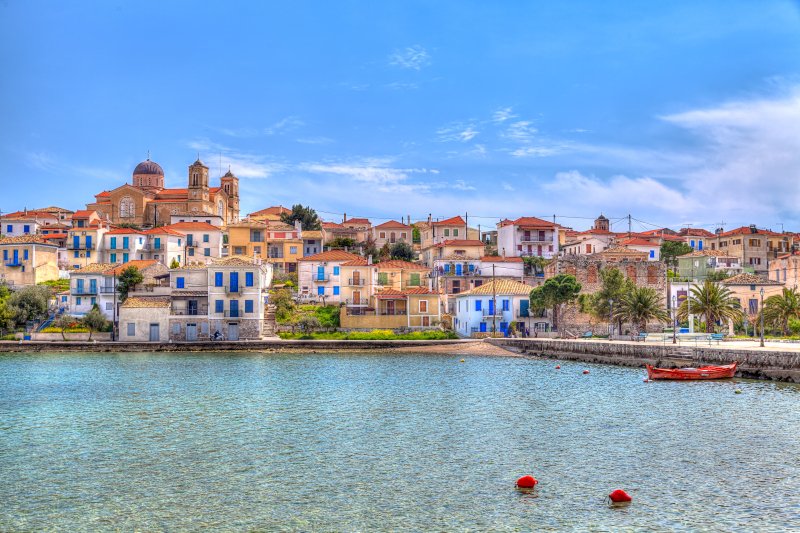 Τα σπίτια στο Γαλαξίδι