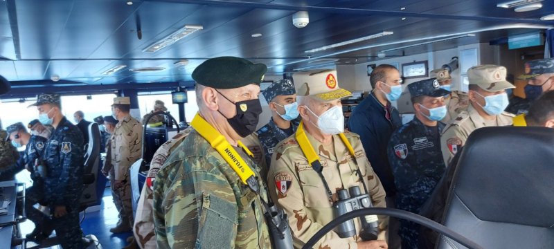 ΓΕΕΘΑ: Ολοκληρώθηκε η διακλαδική άσκηση Ελλάδας-Αιγύπτου «Μέδουσα 10»