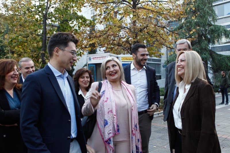 Επίσκέψη της Προέδρου του Κινήματος Αλλαγής Φώφης Γεννηματά στη Λάρισα