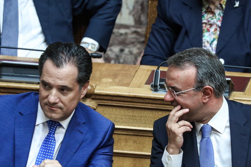 Χρήστος Σταϊκούρας και Αδωνις Γεωργιάδης