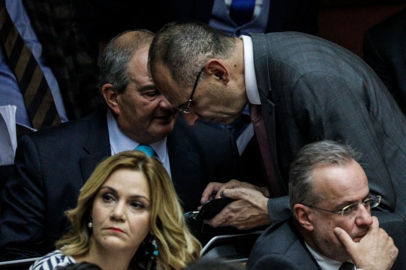 Κώστας Καραμανλής και Γιώργος Γεραπετρίτης