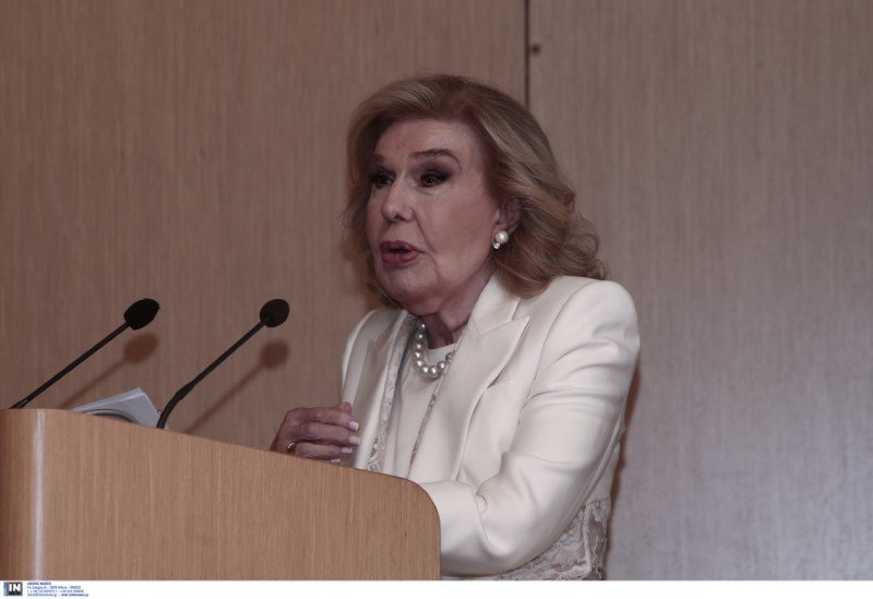 Η πρέσβειρα καλής θελήσεως της Unesco Μαριάννα Β. Βαρδινογιάννη-Φωτογραφία: Intimenews/ΤΖΑΜΑΡΟΣ ΠΑΝΑΓΙΩΤΗΣ