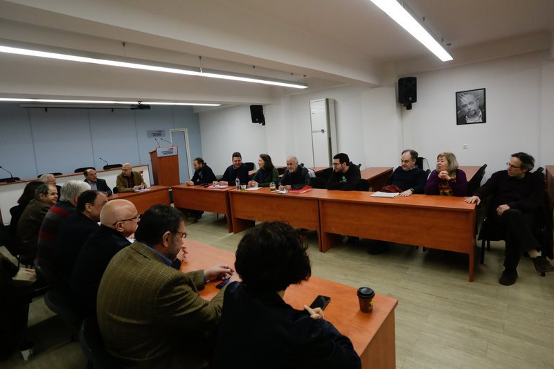 Σύσκεψη στα γραφεία της ΔΗΜΑΡ